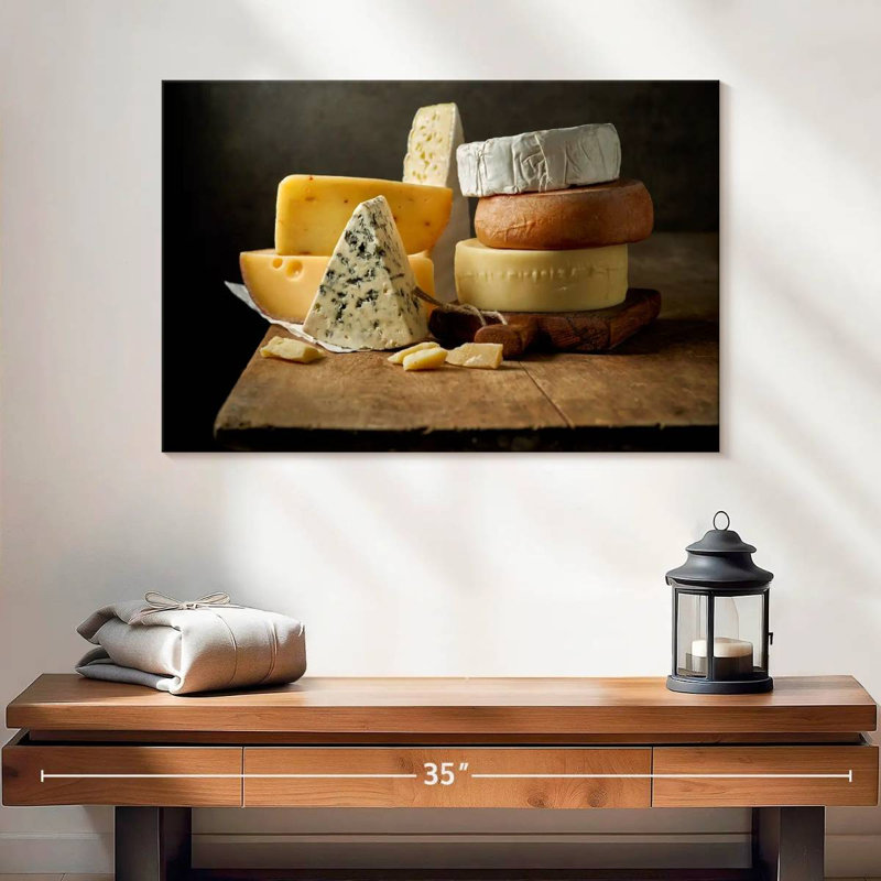Variété de fromages Yarlin, H 16 po x l 24 po