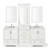 85'' Double Bathroom Vanity with Carrara Marble Top-81716024