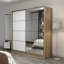 Armoire-penderie 2 portes avec 2 tiroirs-2045342443