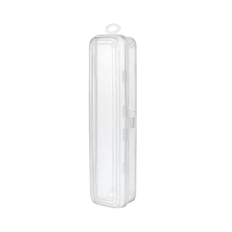 Étui à pinceaux / à crayons transparent - Organisateur de maquillage