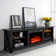 Aiert TV Stand for TVs up to 78" with Fireplace Included