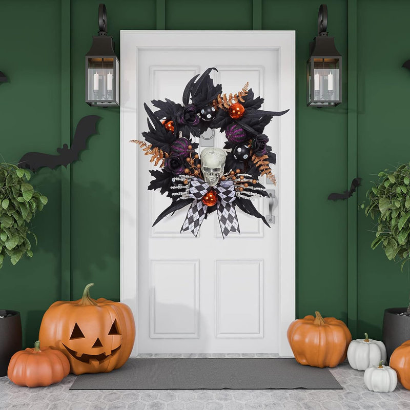 Faux Polyester 13.7'' Wreath