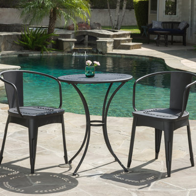 ENSEMBLE MÉTAL 3 PCS LOURDES