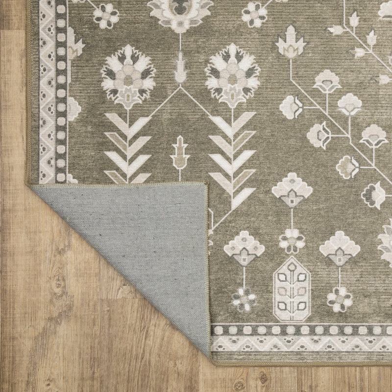 Tapis traditionnel lavable Kugler, Tapis de couloir de 2 pi x 7 pi