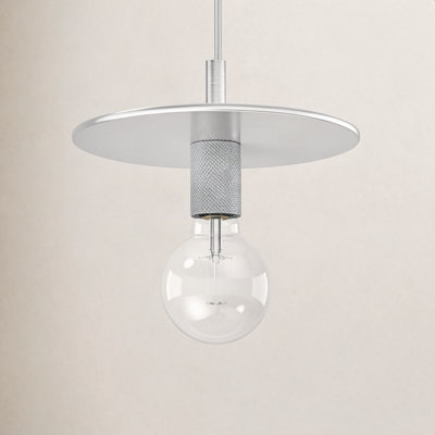 Sawvel Single Light Steel Dimmable Pendant