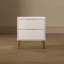 Ensemble de chambre à coucher avec commode et table de chevet 2 pièces Avira-129721383