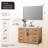 Gavino 48" Single Bathroom Vanity Set with Mirror-1336261761-1336261762