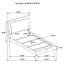 Vyara Bedroom Set in Glossy White-1940016097-1940016102