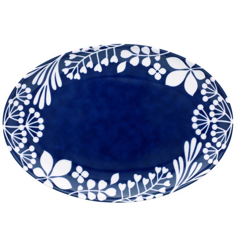 Noritake Bluefjord Oval Platter