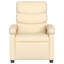 Fauteuil inclinable vidaXL, dossier / repose-pieds réglable, tissu-97814371