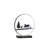 12.75" Deer Family Led Black Table Lamp