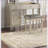 Bedroom Vanity Set with Stool, Flip-Down Mirror, Storage Drawers | Black | Rubber Wood
