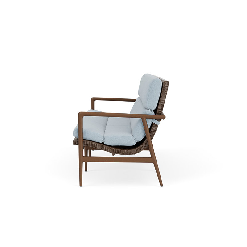 Cascade Outdoor 3 - Seat Patio Sofa, Unearth Dew, Bark