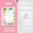 Set Of 2 Modern Decorative Acrylic Clear Book Shaped Vase