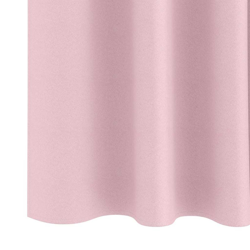 Curtain, Baby Pink, 175cm Width x 140cm Drop