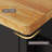 23.6" Rolling Kitchen Cart with Wood Top, Storage Cabinet, Drawer and Open Shelves-1617686797
