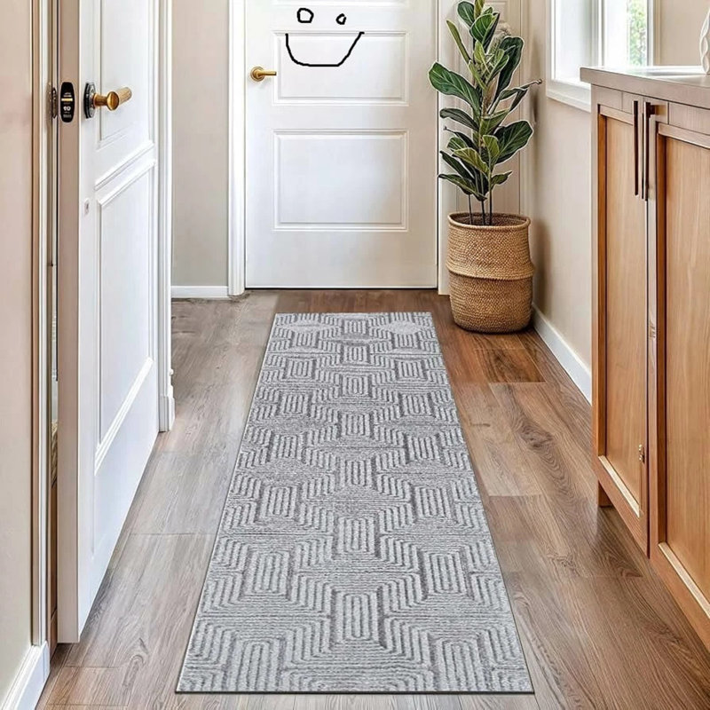 Modern Geometric Area Rug Abstract Textured Carpet For Living Room Bedroom Special Size Long Hallway Rug Floor Mats Small Door Mats