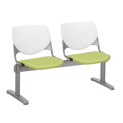 Kool 47" W Seat Tandem Seating with Metal Frame