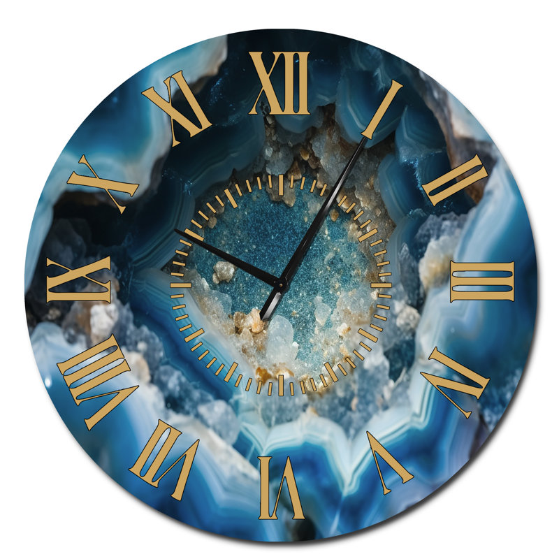 Horloge murale Geode Gems I, Surdimensionné