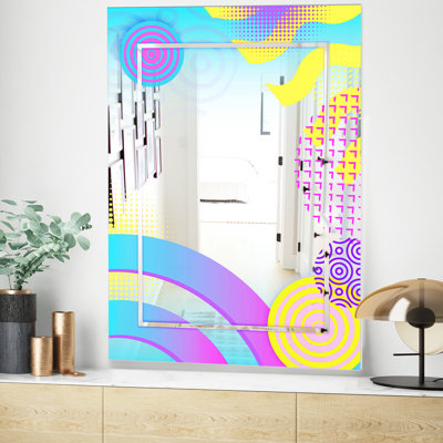Miroir d'appoint Mid-Century Spacy Dimensions 11