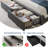 Francille Upholstered Bed Frame with 2 Drawers, 2-Tier Storage Headboard with Side Pockets-1327195142-1288052886
