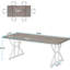 Table de salle à manger rustique avec charme campagnard et design polyvalent