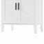 Grande armoire de salle de bain autoportante de 70,9 pouces avec tiroir, 2 armoires, 4 portes à fermeture en douceur et 2 tablettes réglables pour un rangement polyvalent-345447308