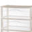 Sterilite Wide 3 Drawer Storage Cart, Plastic Rolling Organization, Grey, 3 Pack