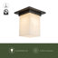 Mineral 8-in Brass Flush Mount-785681972-785681975