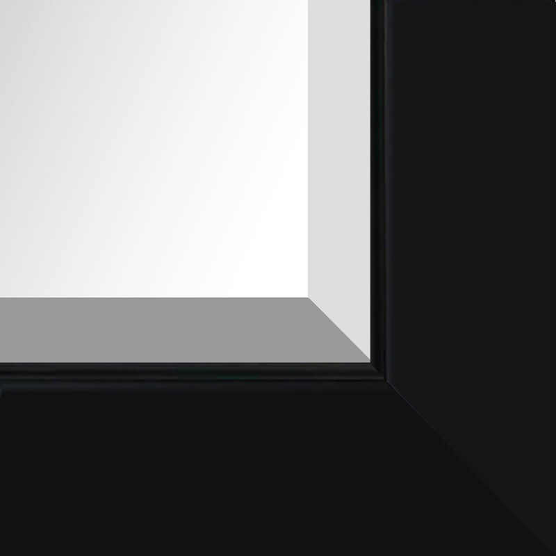 Miroir décoratif biseauté Alegra, 14,75 po x 12,75 po