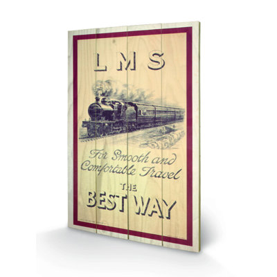 No Frame Print on Wood