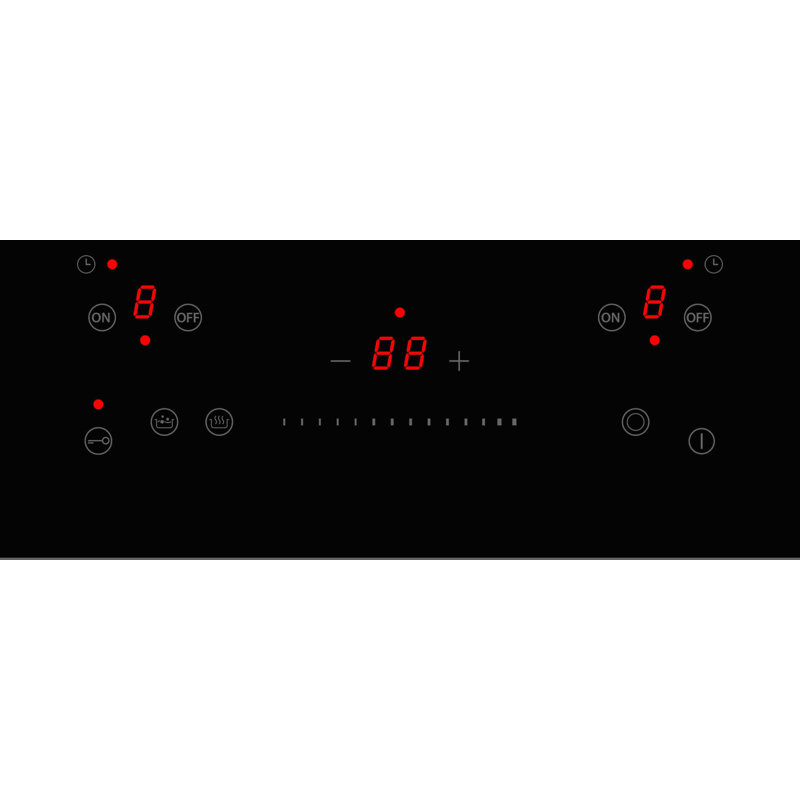 Bertazzoni 30" Black Electric Cooktop