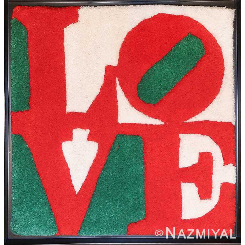 Tapis Modern Pop Art Robert Indiana