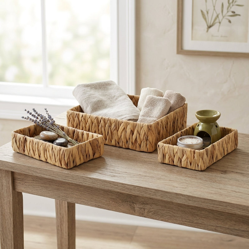 Dovecove Laelia Wicker Basket