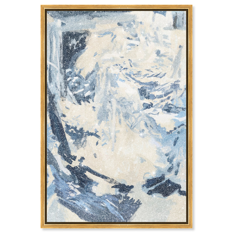 Coastal Feel II Print by Oliver Gal, 31"H x 46"W, Gold Floater Frame