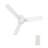 44"  DC Motor 3 - Blade LED Flush Mount Ceiling Fan with Remote Control and Light Kit Included-931946880