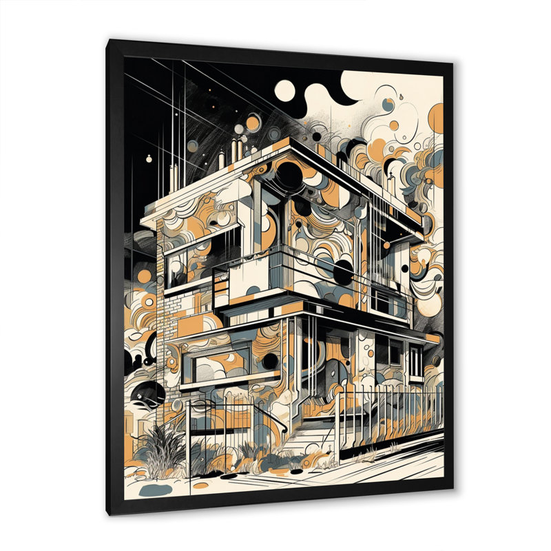 Art mural sur toile noir et gris, Cadre photo noir, H 20 po x l 12 po x P 1 po