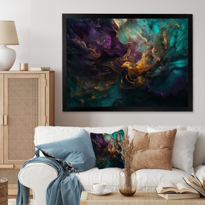 L'essence de la fluidité III sur toile