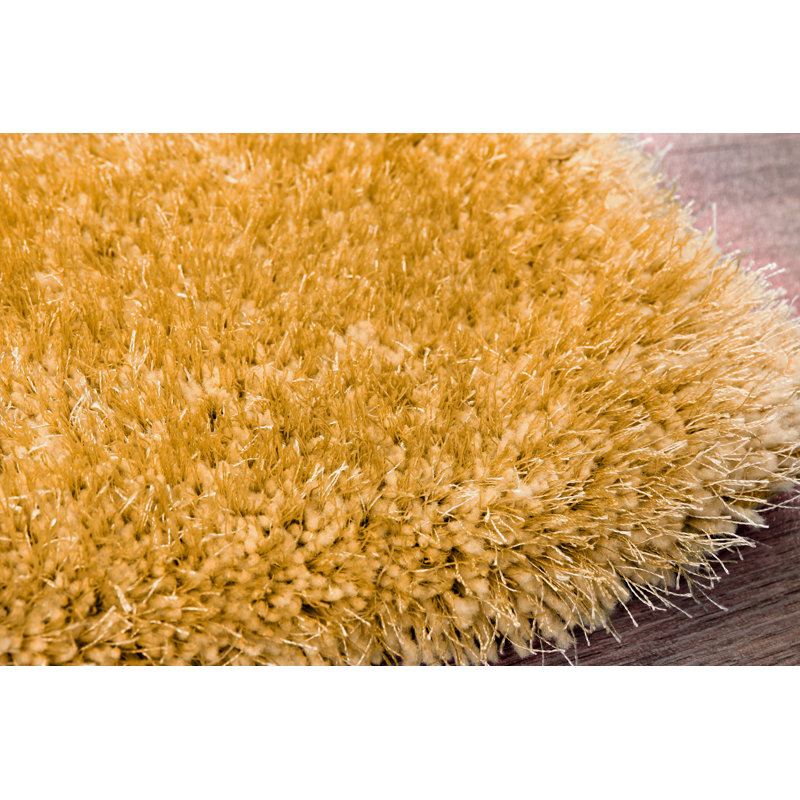 Dollie Solid Colour Hand Woven Shag Area Rug, Rectangle 160 x 230cm