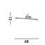 1 -Light Hardwired LED Wall Mounted Picture Light-11000137