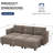 Zendajas 85'' Upholstered Sleeper Sofa-1188865589