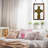 18"H Celtic Cross Stained Glass Window Panel