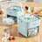 Dual-Layer Ice Cube Tray With 48 Compartments and One-Press Ice Release