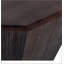 Table basse 31,5 po en bois d'hévéa noyer noir octogonal, table basse, chambre à coucher pour salon-2056182748