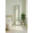 Elise Modular Wood Closet System With Mirror In White