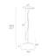 Luminaire suspendu tambour 1 lumière Cozine-492188164