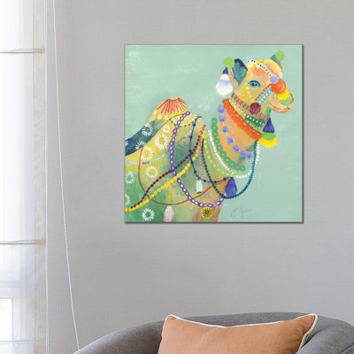Pushkar Fair I by Tava Studios - Wrapped Canvas Print