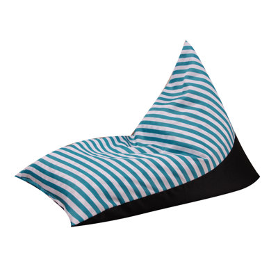 Fauteuil en tissu rayé pour enfant