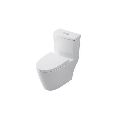 Elegant Home Living Winslet 1.2 Gallons GPF Elongated Comfort Height Floor Mounted Kit (Seat Included)