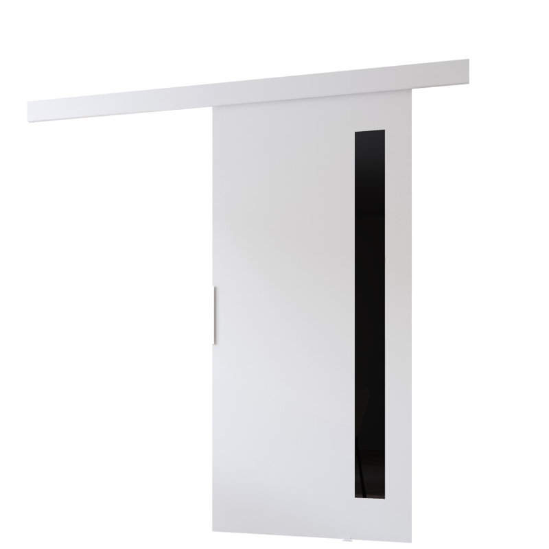 Calliope Veneers Sliding Doors, 205cm H x 106cm W x 1.6cm D, White